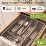 Лоток для столовых приборов в ящик
