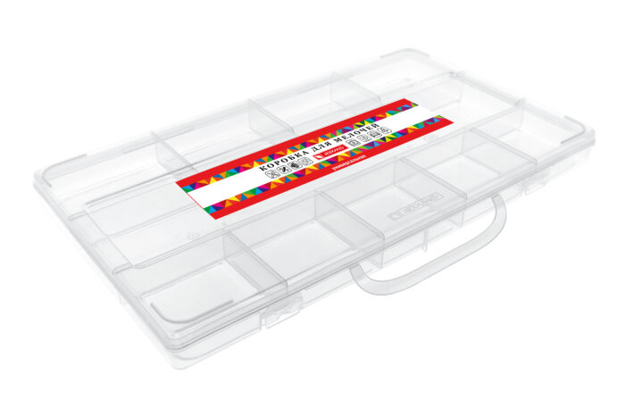 Контейнер органайзер для хранения мелочей с ячейками — изображение 2