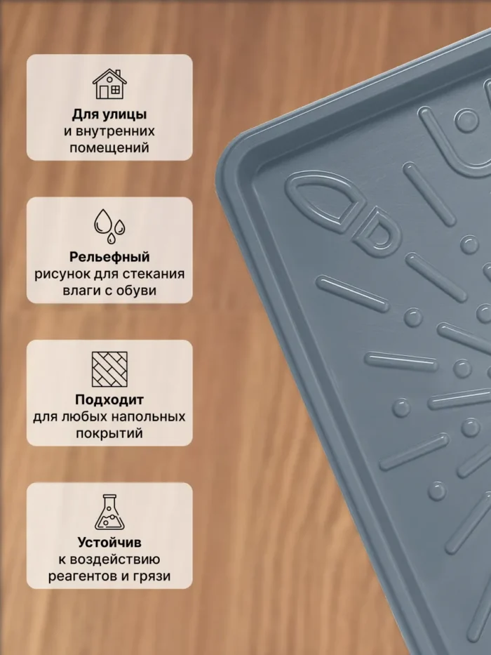 Лоток поддон для обуви в прихожую — изображение 2
