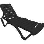 Шезлонги для дачи пластиковые складные Easy Comfort PREMIUM